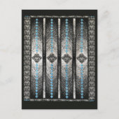 Frans vlecht quilt Briefkaart (Voorkant)