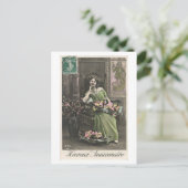 Frans Vlirt - Mooi portret voor vrouw Briefkaart (Staand voorkant)