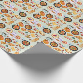 Frans voedsel cadeaupapier (Hoek)