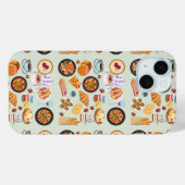 Frans voedsel Case-Mate iPhone case (Achterkant (horizontaal))