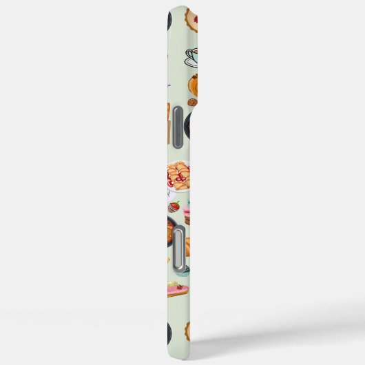 Frans voedsel Case-Mate iPhone case (Achterkant / Rechts)