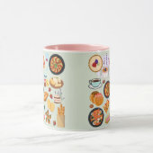 Frans voedsel mok (Midden)