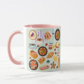 Frans voedsel mok (Links)