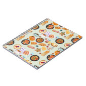 Frans voedsel notitieboek (Linkerzijde)