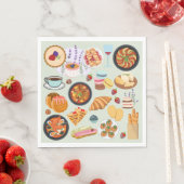 Frans voedsel servet (Insitu)