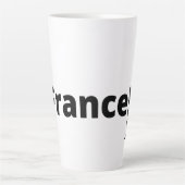 Frans voetbal latte mok (Voorkant)