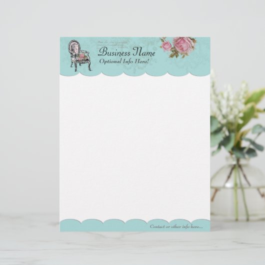 Frans voorzitter Brief Briefhoofd (Staand voorkant)