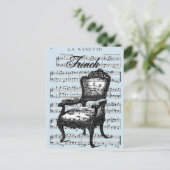  Frans voorzitterschap en muziek Briefkaart (Staand voorkant)