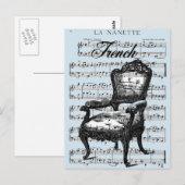  Frans voorzitterschap en muziek Briefkaart (Voorkant / Achterkant)