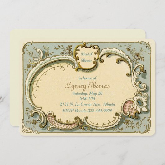 Frans  Vrijgezellenfeest Kaart (Voorkant / Achterkant)