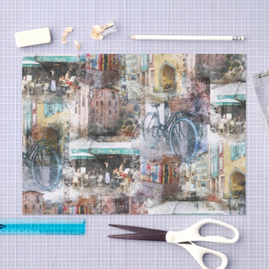  Frans weefselpapier voor ontkoppeling Tissuepapier (Craft)