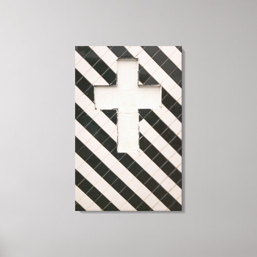 Frans West Indies, Guadaloupe, Grande Terre, Canvas Afdruk (Voorkant)