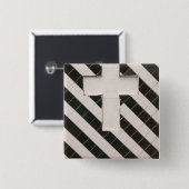 Frans West Indies, Guadaloupe, Grande Terre, Vierkante Button 5,1 Cm (Voorkant /achterkant)