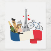 Frans Wijn Etiket (Enkel label)