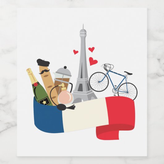 Frans Wijn Etiket (Enkel label)