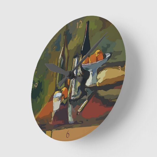 Frans wijnbouwland, ronde klok (Hoek)