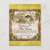  Frans wijnlabel Briefkaart (Voorkant)