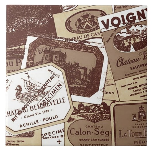  Frans Wijnlabel Tegeltje (Voorkant)