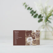 Frans Wijnlabel Visitekaartje (Staand voorkant)