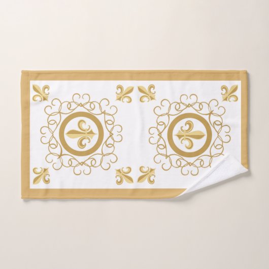 Frans wit bad handdoek (Handdoek)