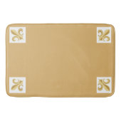 Frans wit badmat (Voorkant)