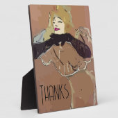 Frans Woamn Fotoplaat (Zijkant)