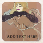 Frans Woamn Kartonnen Onderzetters (Voorkant)