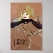 Frans Woamn Poster (Voorkant)