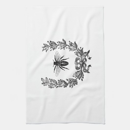 Frans Wreath W/ Bee Theedoek (Verticaal)