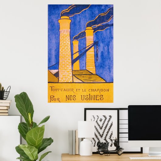  Frans WW1. Poster (Thuiskantoor)