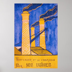  Frans WW1. Poster