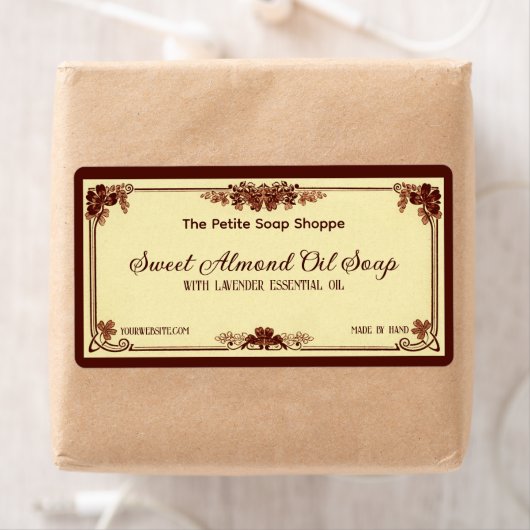  Frans zeep / cosmeticaetiket Etiket (Insitu)