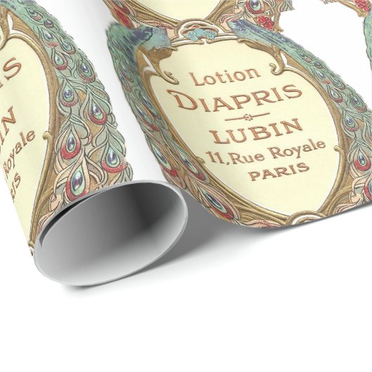 Frans zeeplabel Cadeaupapier (Rol Hoek)