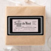 Frans zeeplabel Etiket (Insitu)