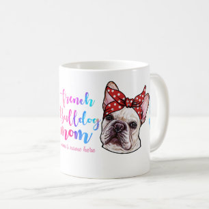 Fransche Moederdag Moeder Hond Liefhebber Mooie Koffiemok