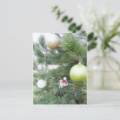 Franscious en het Briefkaart van de Kerstboom van (Staand voorkant)