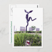 Franscious en Lennart Nijinski Hare Briefkaart (Voorkant / Achterkant)