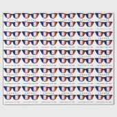 Franse aangepaste tekst- en kleurcadeauomloop voor cadeaupapier (Vlak)