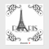 Franse accent Sticker (Vel)