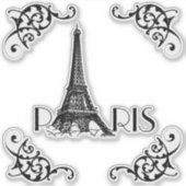 Franse accent Sticker (Voorkant)