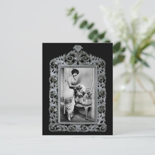 Franse Actress Briefkaart (Staand voorkant)