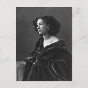 Franse Actress Sarah Bernhardt van Félix Nadar 186 Briefkaart