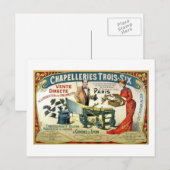 Franse ad-hocproducten - kapselarijen1890 Briefkaart (Voorkant / Achterkant)