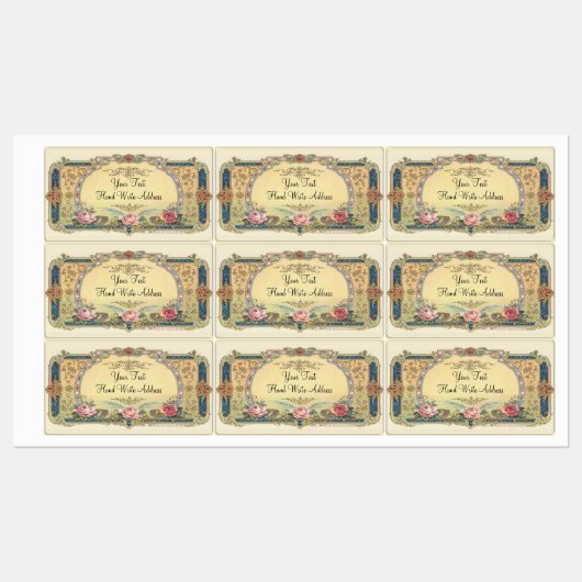  Franse Adresetiketten Labels (Vel)