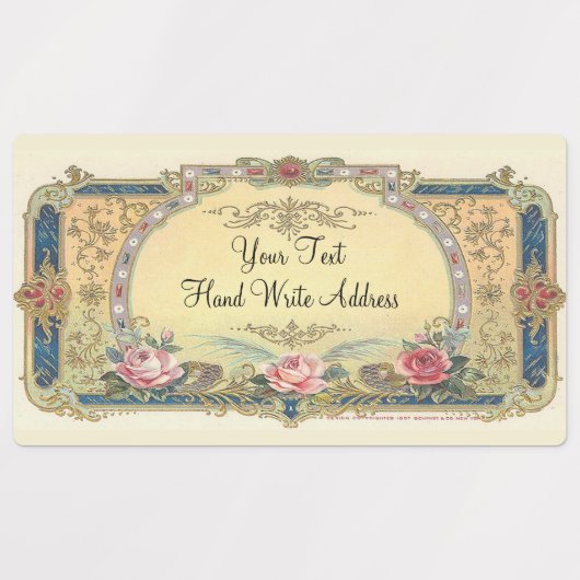  Franse Adresetiketten Labels (Design 2)