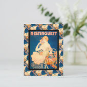 -Franse adverteren, Mistinguett Briefkaart (Staand voorkant)
