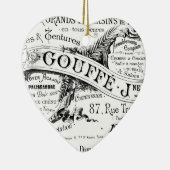  franse adverteren typografie keramisch ornament (Rechts)