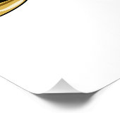 Franse afbeelding van hoorn cartoon perfect poster (Hoek)