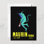  Franse alcoholreclame Briefkaart (Voorkant / Achterkant)