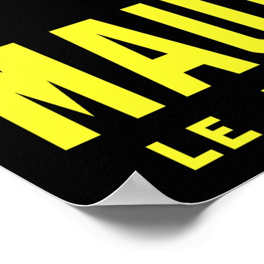  Franse alcoholreclame Poster (Hoek)